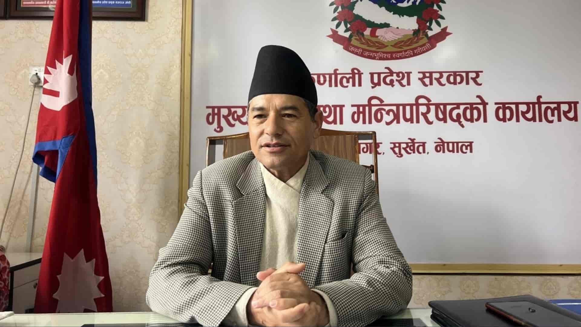 कर्णालीका नयाँ मुख्यमन्त्री मंगलबहादुर शाही