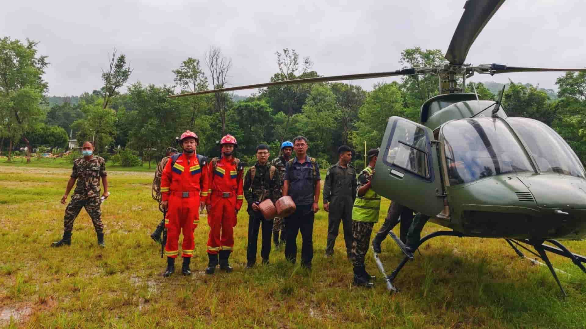 भोटेकोशी प्रलयपछि नेपाललाई भारत र चीनको साथ, खोजी–उद्धारमा अन्तर्राष्ट्रिय सहयोग विस्तार