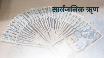 सार्वजनिक ॠण २९.३ खर्ब, विनिमय दर घाटा ११५ अर्ब